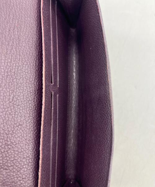 LOUIS VUITTON（ルイ ヴィトン）LOUIS VUITTON (ルイ ヴィトン) 長財布 パープルの古着・服飾アイテム