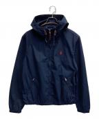 POLO RALPH LAURENポロ・ラルフローレン）の古着「フーディブルゾン」｜ネイビー