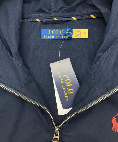 POLO RALPH LAUREN（ポロ・ラルフローレン）POLO RALPH LAUREN (ポロ・ラルフローレン) フーディブルゾン ネイビー サイズ:Mの古着・服飾アイテム