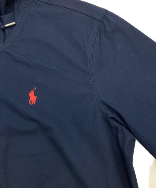 POLO RALPH LAUREN（ポロ・ラルフローレン）POLO RALPH LAUREN (ポロ・ラルフローレン) フーディブルゾン ネイビー サイズ:Mの古着・服飾アイテム