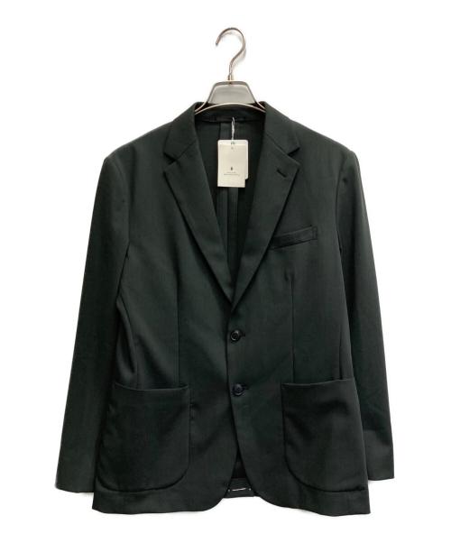 green label relaxing（グリーンレーベルリラクシング）green label relaxing (グリーンレーベルリラクシング) A＋ TW カラーギャバ 2B スタンダード 2P ジャケット ―ウォッシャブル・ストレッチ― グレー サイズ:M 未使用品の古着・服飾アイテム