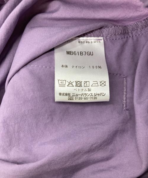 NEW BALANCE（ニューバランス）NEW BALANCE (ニューバランス) タスランナイロンウーブンジョガーパンツ パープル サイズ:Lの古着・服飾アイテム