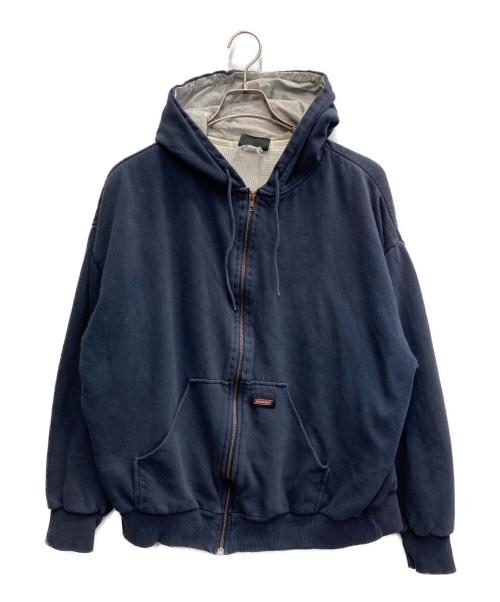 Dickies（ディッキーズ）Dickies (ディッキーズ) 裏サーマルジップパーカー ネイビー サイズ:不明の古着・服飾アイテム