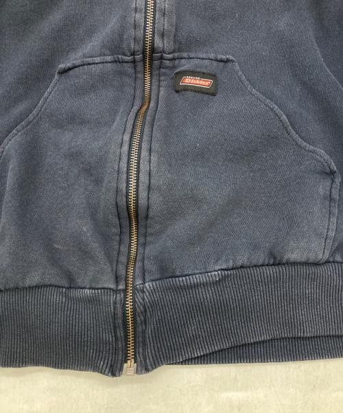 Dickies（ディッキーズ）Dickies (ディッキーズ) 裏サーマルジップパーカー ネイビー サイズ:不明の古着・服飾アイテム