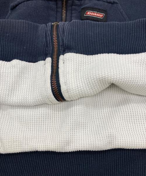 Dickies（ディッキーズ）Dickies (ディッキーズ) 裏サーマルジップパーカー ネイビー サイズ:不明の古着・服飾アイテム