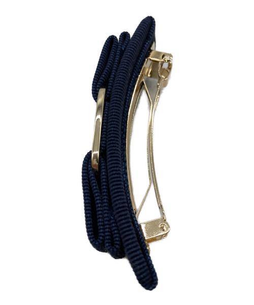 Salvatore Ferragamo（サルヴァトーレ フェラガモ）Salvatore Ferragamo (サルヴァトーレ フェラガモ) ヴァラリボンバレッタ ネイビーの古着・服飾アイテム