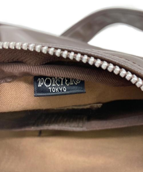 PORTER（ポーター）PORTER (ポーター) FREE STYLE ショルダーバッグ ブラウンの古着・服飾アイテム