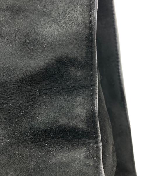 GUCCI（グッチ）GUCCI (グッチ) スエードトートバッグ ブラックの古着・服飾アイテム