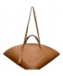 JIL SANDER（ジルサンダー）の古着「SOMBRERO レザートートバッグ」｜ブラウン