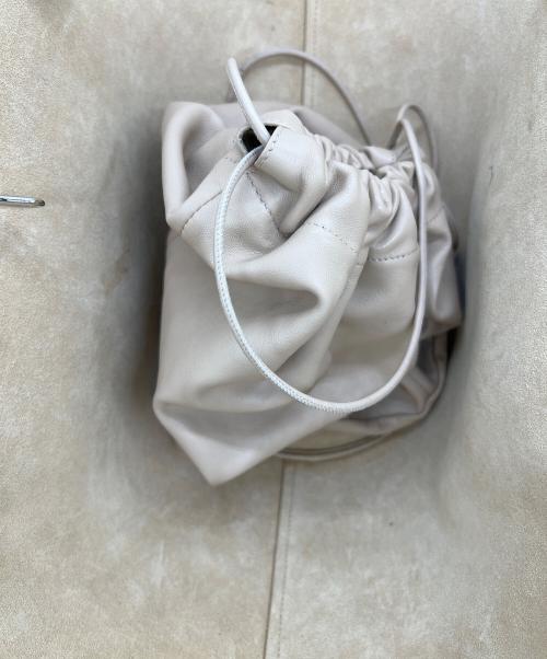 JIL SANDER（ジルサンダー）JIL SANDER (ジルサンダー) SOMBRERO レザートートバッグ ブラウンの古着・服飾アイテム