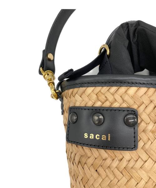 sacai（サカイ）sacai (サカイ) マルシェカゴバッグ ベージュの古着・服飾アイテム
