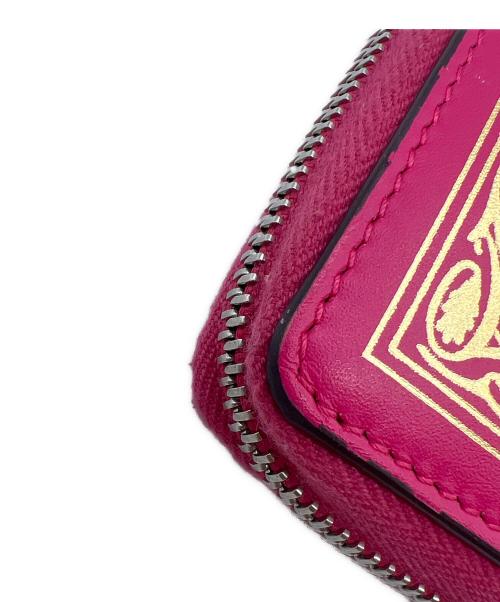 GUCCI（グッチ）GUCCI (グッチ) ジップアラウンドウォレット ショッキングピンクの古着・服飾アイテム