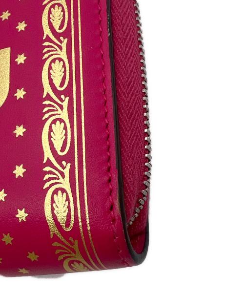 GUCCI（グッチ）GUCCI (グッチ) ジップアラウンドウォレット ショッキングピンクの古着・服飾アイテム