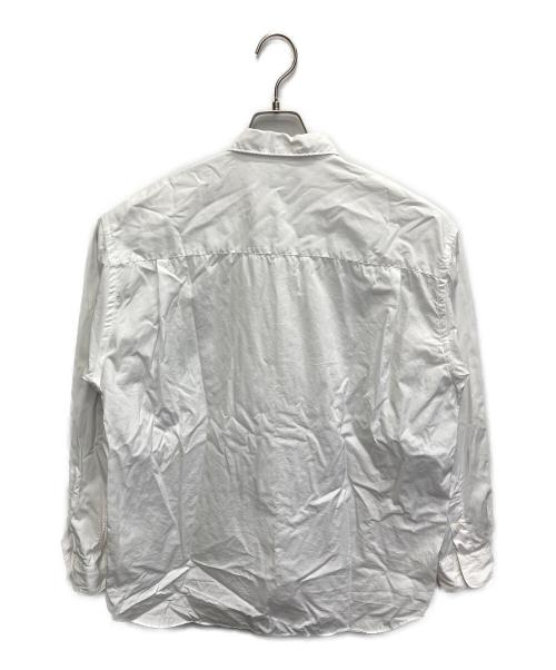 COMME des GARCONS HOMME（コムデギャルソン オム）COMME des GARCONS HOMME (コムデギャルソン オム) AD2025 パッチワークシャツ ホワイト サイズ: Mの古着・服飾アイテム