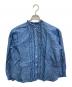 journal standard luxe（ジャーナルスタンダード ラックス）の古着「25AW CLシャンブレー フリルブラウス」｜インディゴ