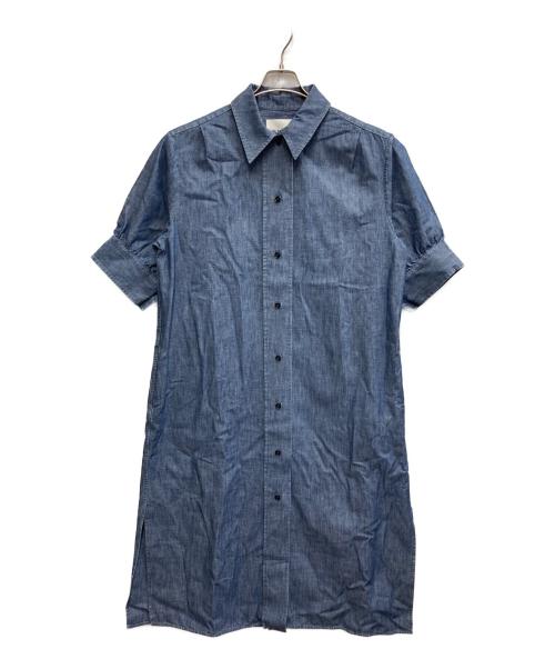 JIL SANDER（ジルサンダー）JIL SANDER (ジルサンダー) シャンプレー シャツワンピース/DRESS 257 GW/26SS インディゴ サイズ:36の古着・服飾アイテム