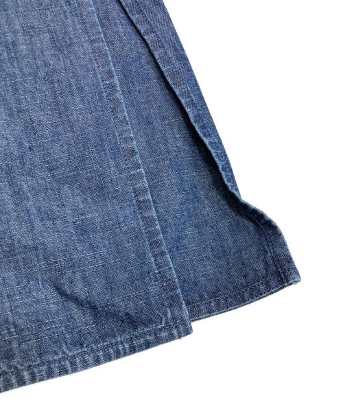 JIL SANDER（ジルサンダー）JIL SANDER (ジルサンダー) シャンプレー シャツワンピース/DRESS 257 GW/26SS インディゴ サイズ:36の古着・服飾アイテム