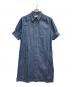 JIL SANDER（ジルサンダー）の古着「シャンプレー シャツワンピース/DRESS 257 GW/26SS」｜インディゴ