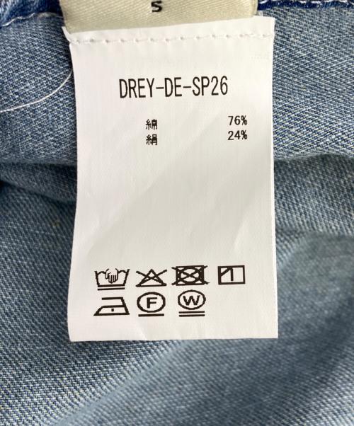 BASERANGE（ベースレンジ）BASERANGE (ベースレンジ) EYE DRESS インディゴ サイズ:Sの古着・服飾アイテム