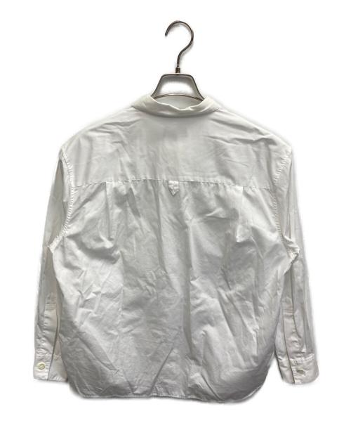 MARGARET HOWELL（マーガレットハウエル）MARGARET HOWELL (マーガレットハウエル) PLAIN POPLINシャツ ホワイト サイズ:Ⅲの古着・服飾アイテム
