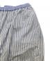 中古・古着 ENRICA (エンリカ) コットンストライプパンツ PANTS 159 ホワイト×ブルー サイズ:38：8000円