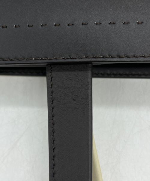 MaxMara（マックスマーラ）MaxMara (マックスマーラ) TEDDY DOG トートバッグ ブラウン×ベージュの古着・服飾アイテム