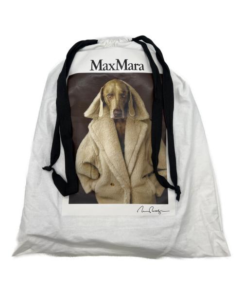 MaxMara（マックスマーラ）MaxMara (マックスマーラ) TEDDY DOG トートバッグ ブラウン×ベージュの古着・服飾アイテム
