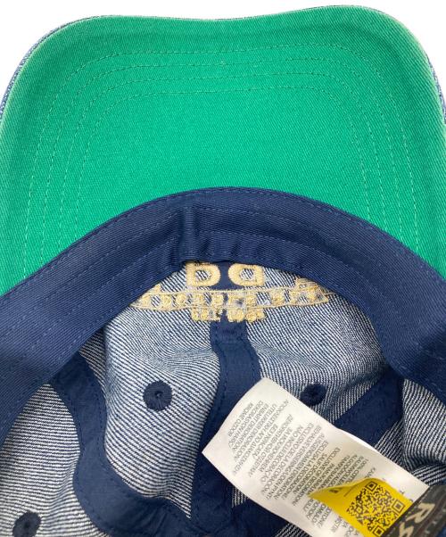 RRL（ダブルアールエル）RRL (ダブルアールエル) ランチ ロゴ デニム ボール キャップ ブルーの古着・服飾アイテム