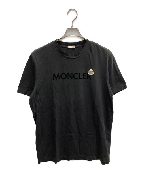 MONCLER（モンクレール）MONCLER (モンクレール) SS T-SHIRT ブラック サイズ:XLの古着・服飾アイテム