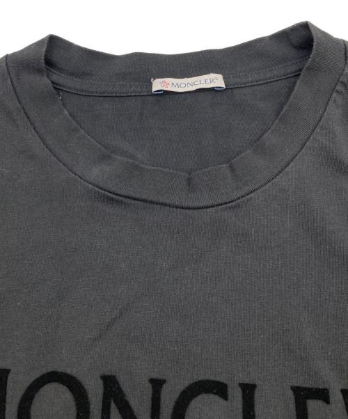 MONCLER（モンクレール）MONCLER (モンクレール) SS T-SHIRT ブラック サイズ:XLの古着・服飾アイテム