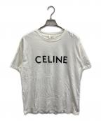 CELINEセリーヌ）の古着「ルーズTシャツ/コットンジャージー」｜ホワイト