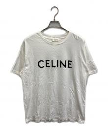 CELINE（セリーヌ）の古着「ルーズTシャツ/コットンジャージー」｜ホワイト
