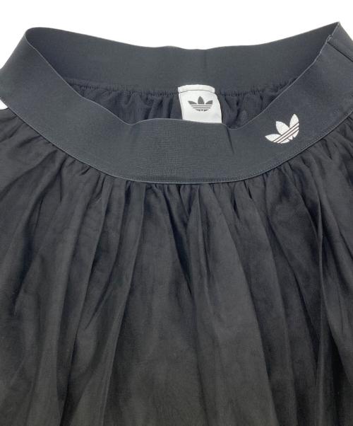 adidas（アディダス）adidas (アディダス) アディルナ チュールスカート ブラック サイズ:Lの古着・服飾アイテム