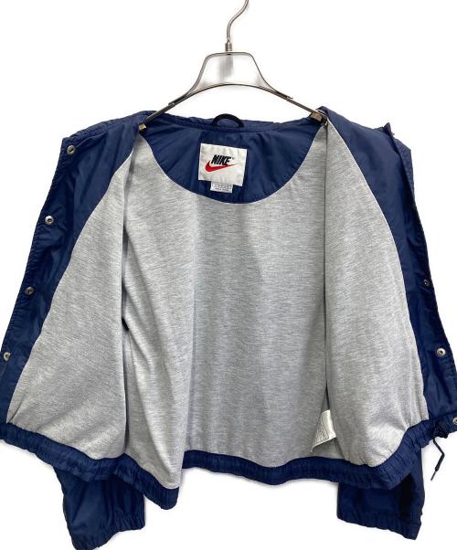 NIKE（ナイキ）NIKE (ナイキ) 銀タグ ショート丈コーチジャケット ネイビー サイズ:Mの古着・服飾アイテム