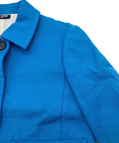 JIL SANDER NAVY（ジルサンダー ネイビー）JIL SANDER NAVY (ジルサンダー ネイビー) ボタンジャケット ブルー サイズ:Sの古着・服飾アイテム