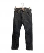 LEVI'Sリーバイス）の古着「501先染めブラックデニムパンツ」｜ブラック