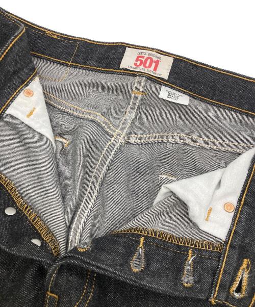LEVI'S（リーバイス）LEVI'S (リーバイス) 501先染めブラックデニムパンツ ブラック サイズ: W30×L32の古着・服飾アイテム