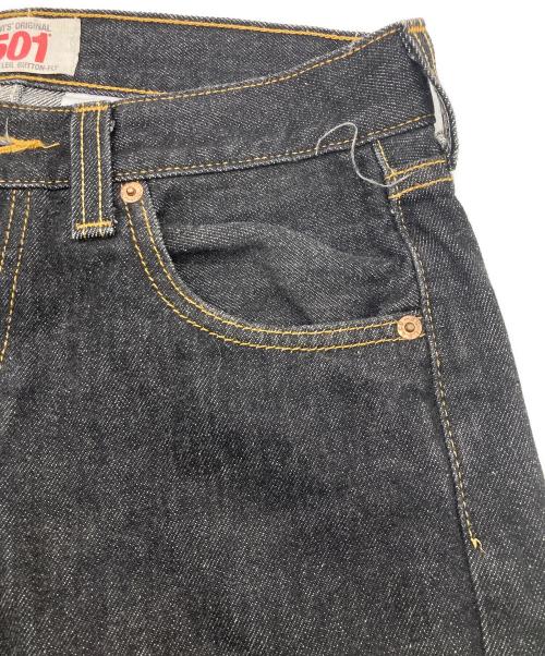 LEVI'S（リーバイス）LEVI'S (リーバイス) 501先染めブラックデニムパンツ ブラック サイズ: W30×L32の古着・服飾アイテム
