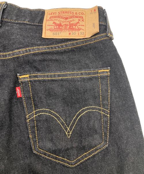 LEVI'S（リーバイス）LEVI'S (リーバイス) 501先染めブラックデニムパンツ ブラック サイズ: W30×L32の古着・服飾アイテム