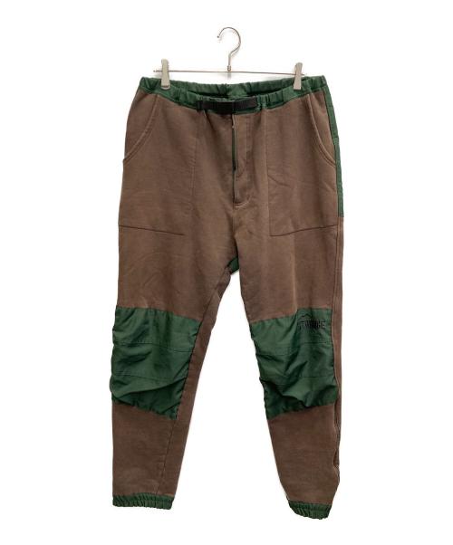 STARBRIDGE（スターブリッジ）STARBRIDGE (スターブリッジ) ULTRA HIKE PANTS (BEEF & BROCCOLI) グリーン×ブラウン サイズ:Lの古着・服飾アイテム