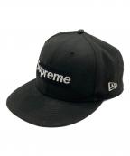 SUPREME×New Eraシュプリーム×ニューエラ）の古着「MONEY BOX LOGO CAP」｜ブラック