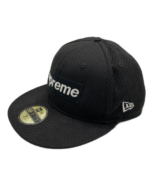 New Era（ニューエラ）New Era (ニューエラ) Supreme (シュプリーム) MESH BOX LOGO ブラック サイズ:size57.5cmの古着・服飾アイテム