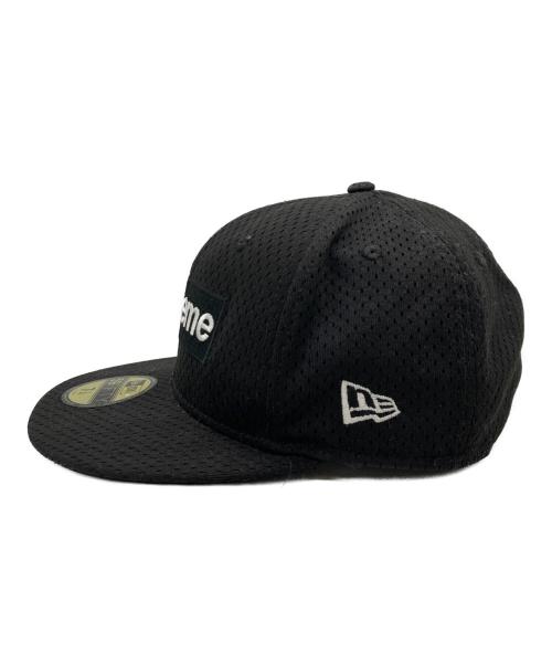 New Era（ニューエラ）New Era (ニューエラ) Supreme (シュプリーム) MESH BOX LOGO ブラック サイズ:size57.5cmの古着・服飾アイテム