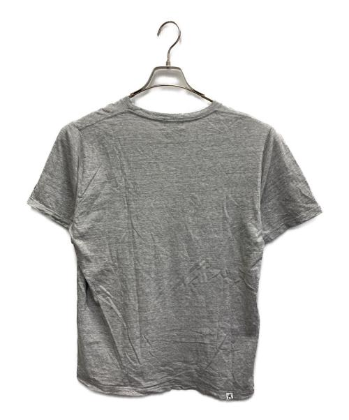 Hysteric Glamour（ヒステリックグラマー）Hysteric Glamour (ヒステリックグラマー) WOOD PECKERプリントTシャツ グレー サイズ:Lの古着・服飾アイテム