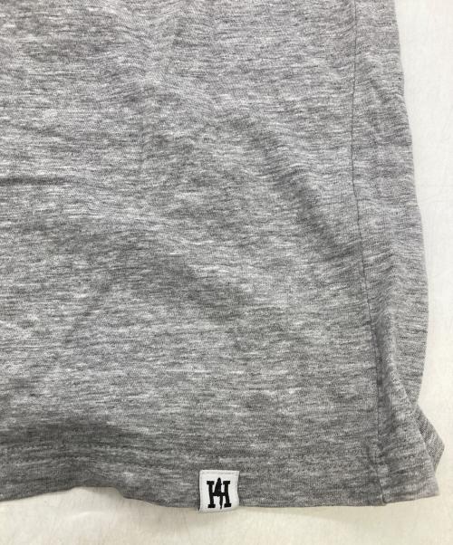 Hysteric Glamour（ヒステリックグラマー）Hysteric Glamour (ヒステリックグラマー) WOOD PECKERプリントTシャツ グレー サイズ:Lの古着・服飾アイテム