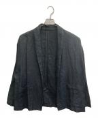 journal standard luxeジャーナルスタンダード ラックス）の古着「フレンチリネンツイルジャケット」｜ブラック