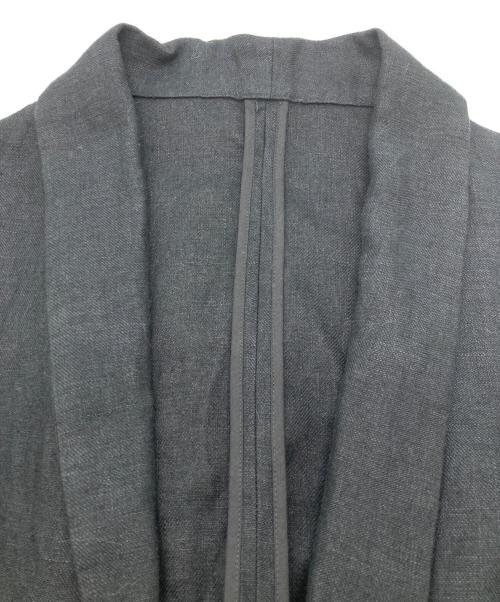 journal standard luxe（ジャーナルスタンダード ラックス）JOURNAL STANDARD LUXE (ジャーナルスタンダード ラックス) フレンチリネンツイルジャケット ブラック サイズ:Fの古着・服飾アイテム