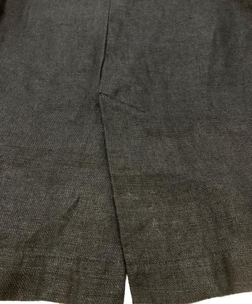 journal standard luxe（ジャーナルスタンダード ラックス）JOURNAL STANDARD LUXE (ジャーナルスタンダード ラックス) フレンチリネンツイルジャケット ブラック サイズ:Fの古着・服飾アイテム