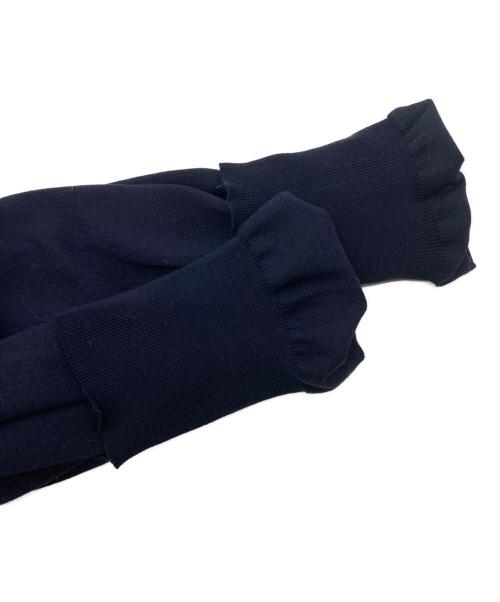 SCYE（サイ）SCYE (サイ) コットン バンドカラーシャツ ネイビー サイズ:38の古着・服飾アイテム