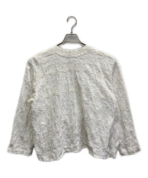 SEEALL（シーオール）SEEALL (シーオール) journal standard luxe (ジャーナルスタンダード ラックス) BACK GATHER TOP ホワイト サイズ:38の古着・服飾アイテム